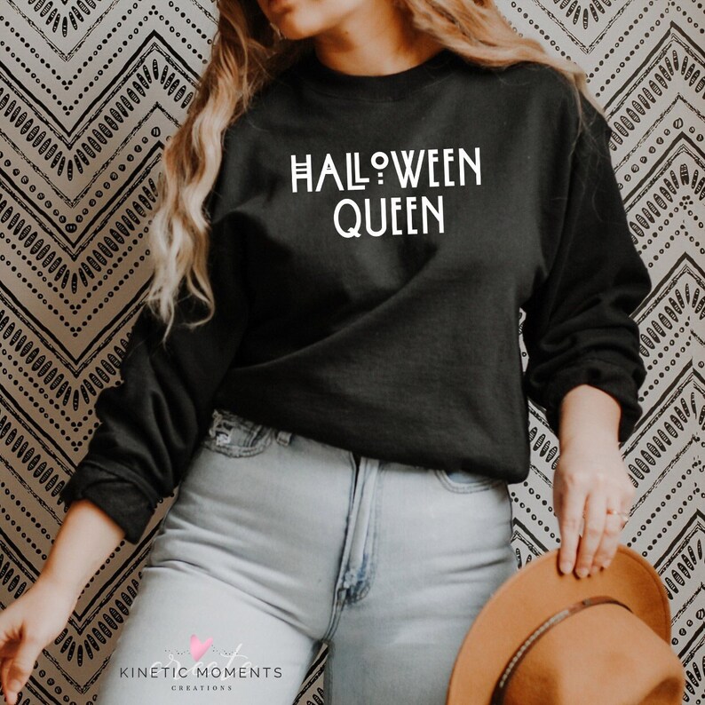 Halloween Queen | Sweatshirt | Halloween Sweatshirt | Unisex Fit | AHS Inspired Sweater