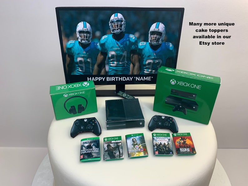 COD Personalised Birthday Cake Topper Xbox One Bundle Etsy COD Personalised Birthday Cake Topper Xbox One Bundle Etsy