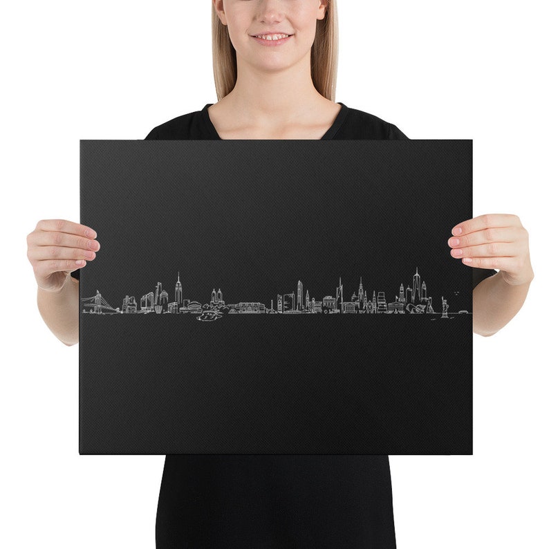 New York cityscape Canvas print image 4