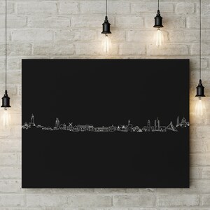 Jerusalem cityscape - Canvas print