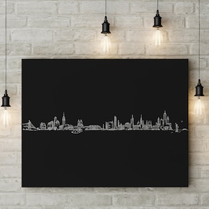 New York cityscape Canvas print image 1