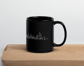 New York cityscape - Black Mug