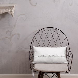 Tel Aviv skyline ( extended version ) - Pillow Case