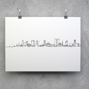 Tel Aviv skyline Poster image 1