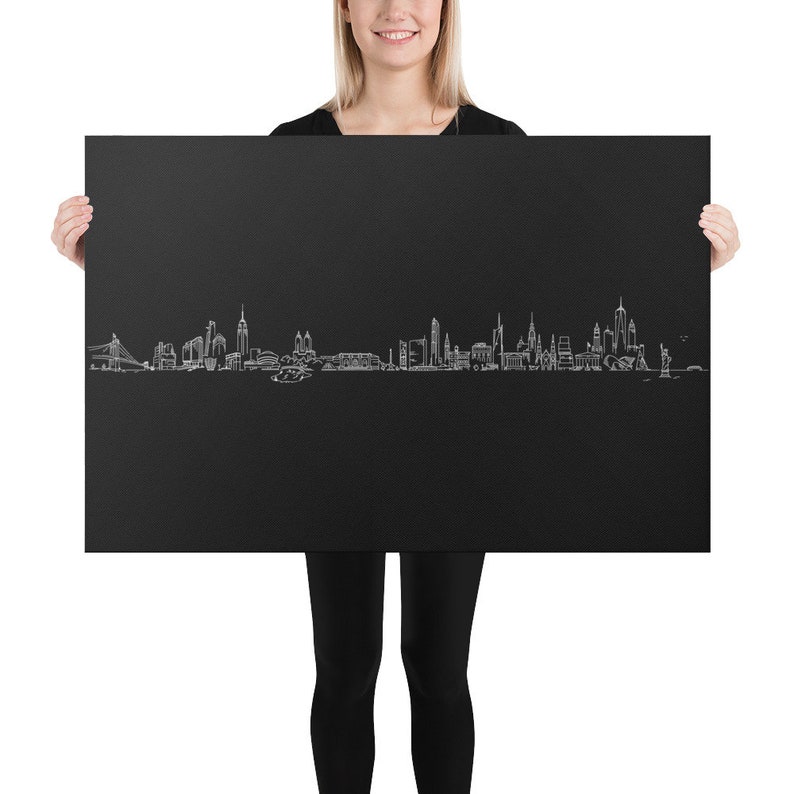 New York cityscape Canvas print image 6