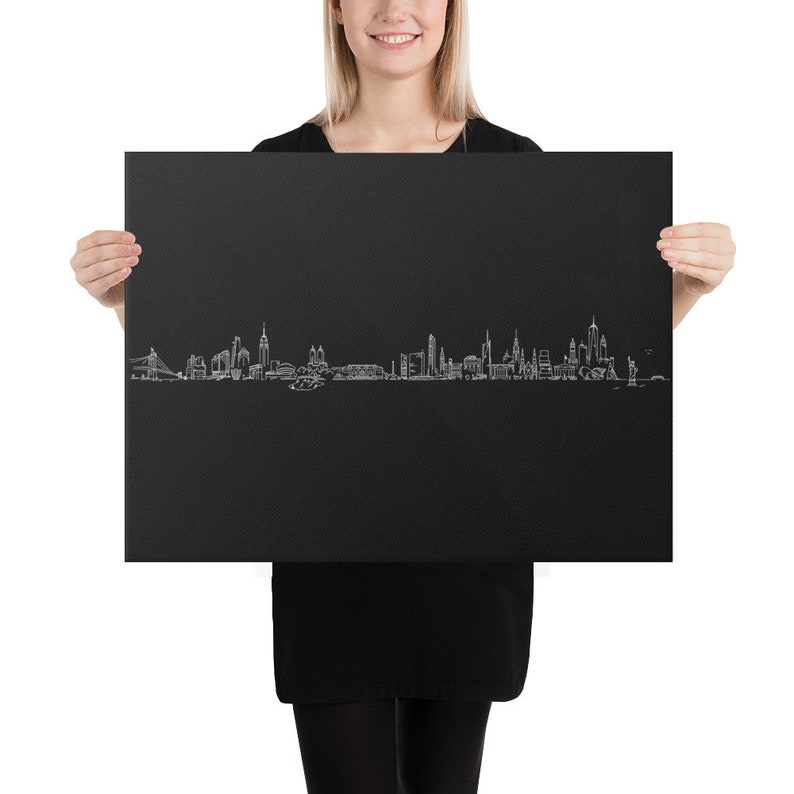 New York cityscape Canvas print image 5