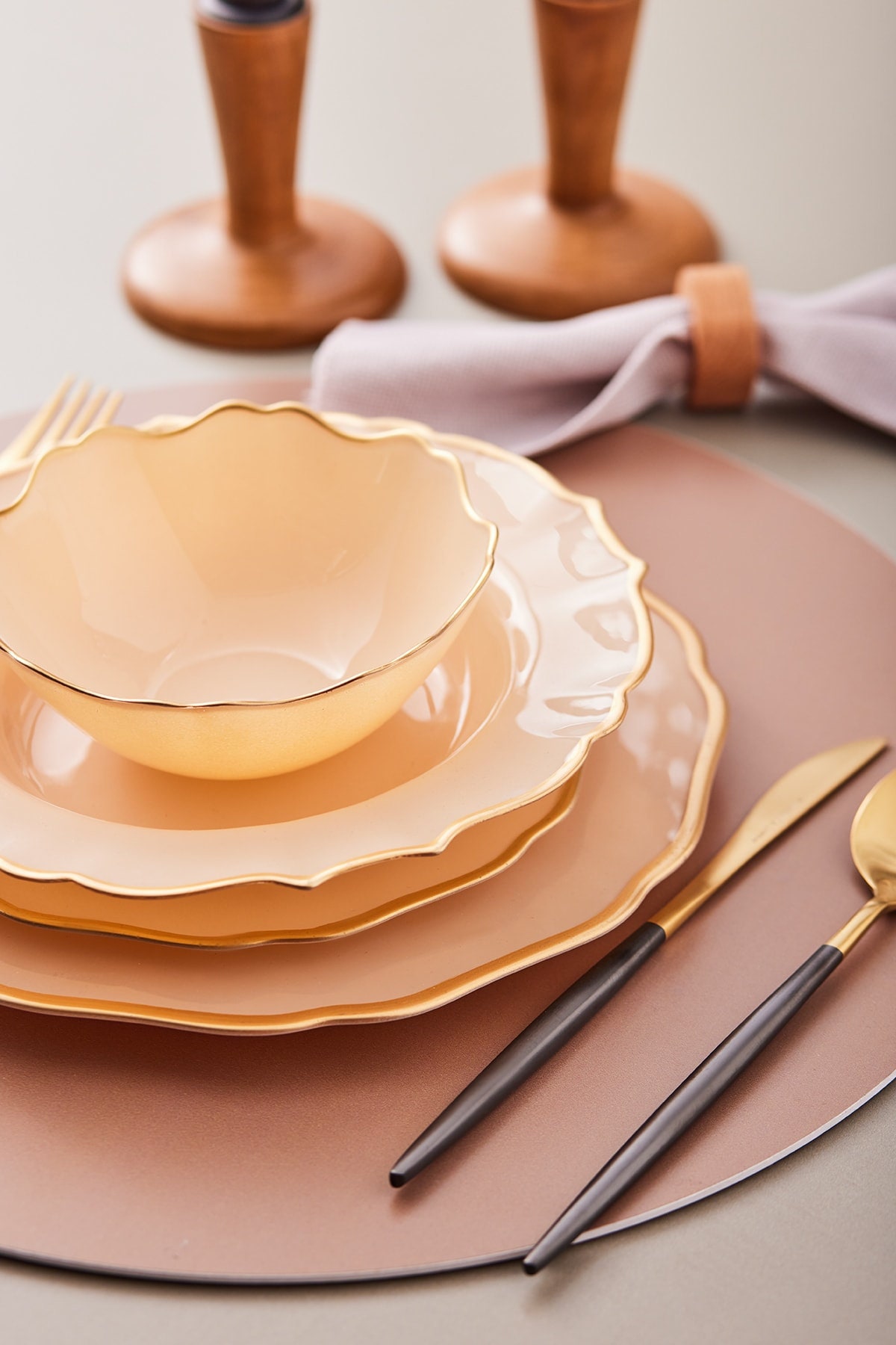 18 Pieces Dinner Set Royal Dinner Set for 6 person Gift Etsy