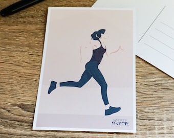 Carte D Anniversaire Runner Etsy Carte D Anniversaire Runner Etsy