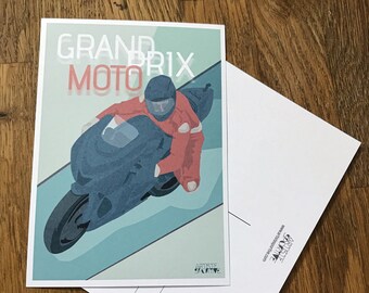 Carte D Anniversaire De Moto Etsy France Carte D Anniversaire De Moto Etsy France