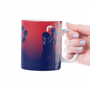 Boxing mug for a boxer or boxing coach for a birthday or a christmas gift or father&#39;s day it is unique boxing tea or coffee cup present