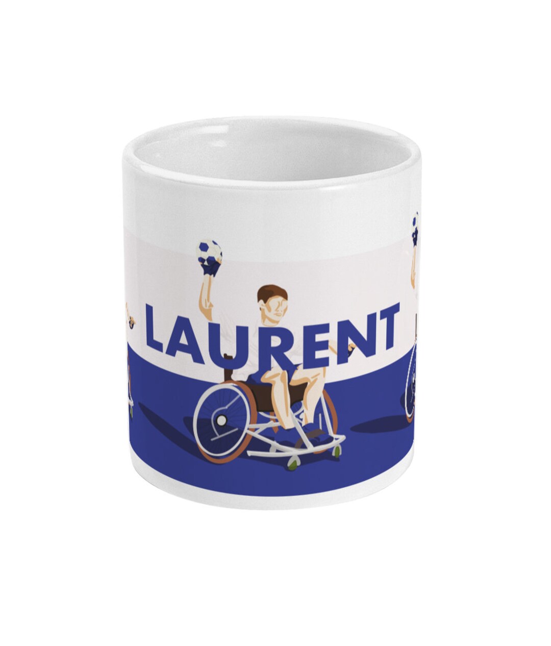 Personalized Wheelchair Handball Mug: Para Handball Player Gift - Etsy