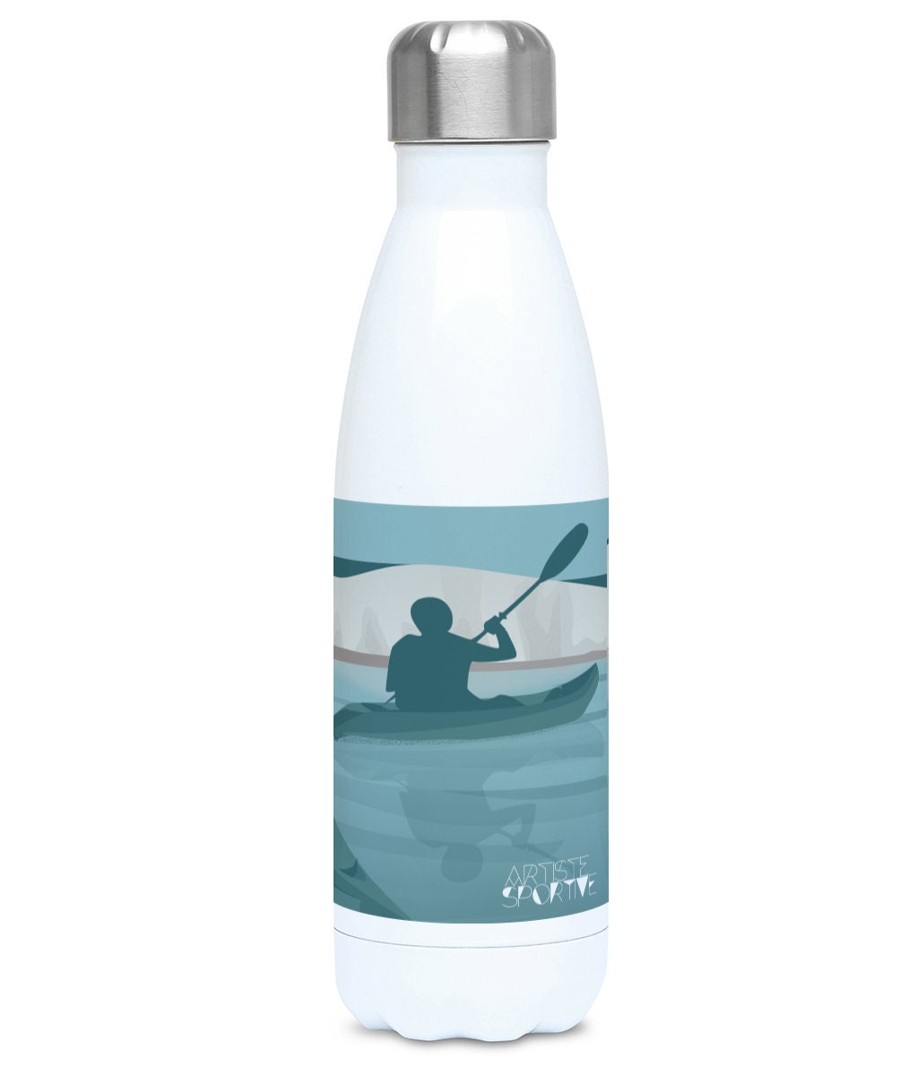 Canoe Kayak Water Bottle Gift to Personalise for Kayaker Etsy