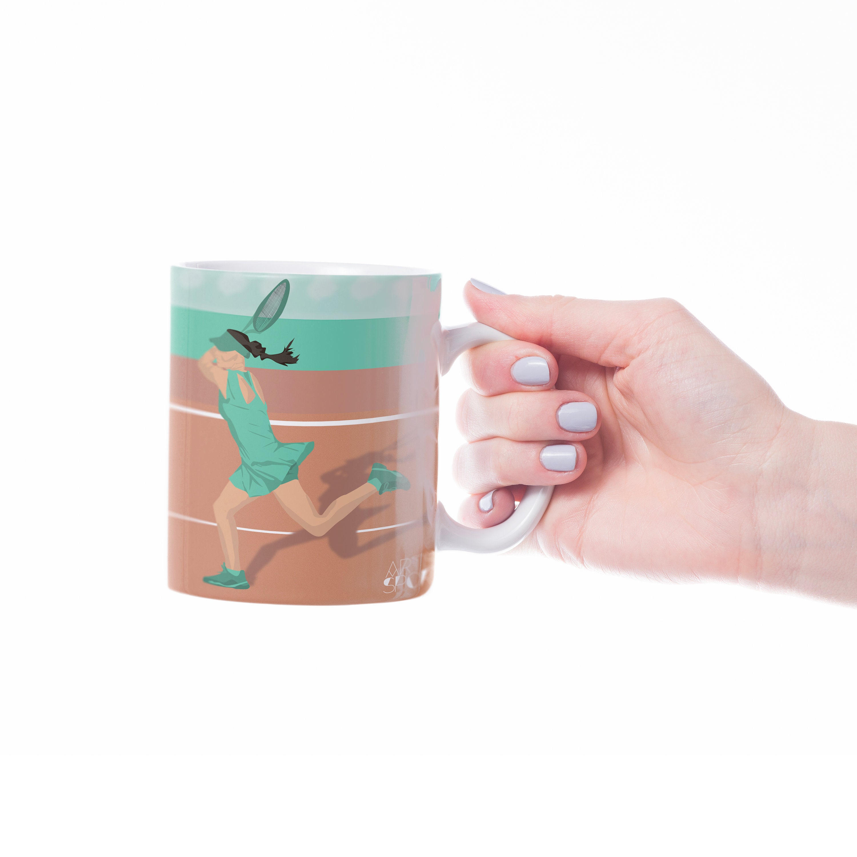 Cadeau de Tasse Tennis Pour Femme à Personnaliser Une Joueuse ou Un Entraîneur Cadeau Tennis d'anniv