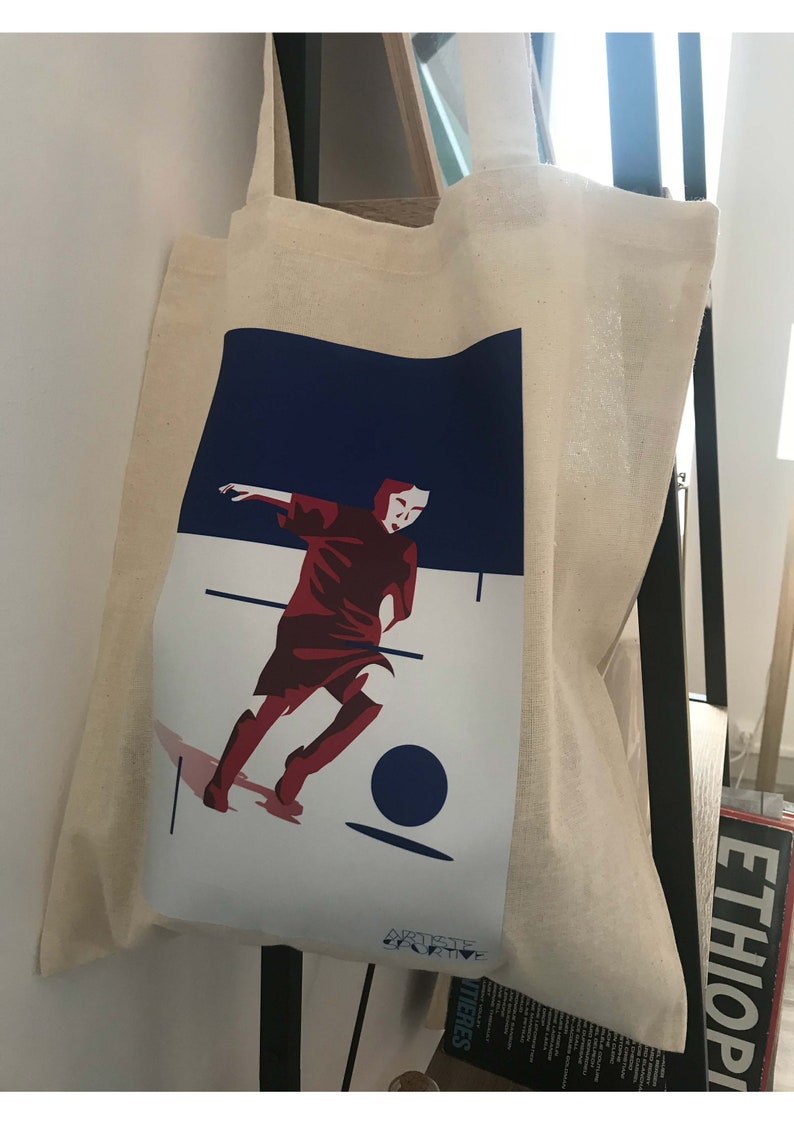 Football Tote Bag Gift to Personalise for a Boy or Teen Soccer Etsy