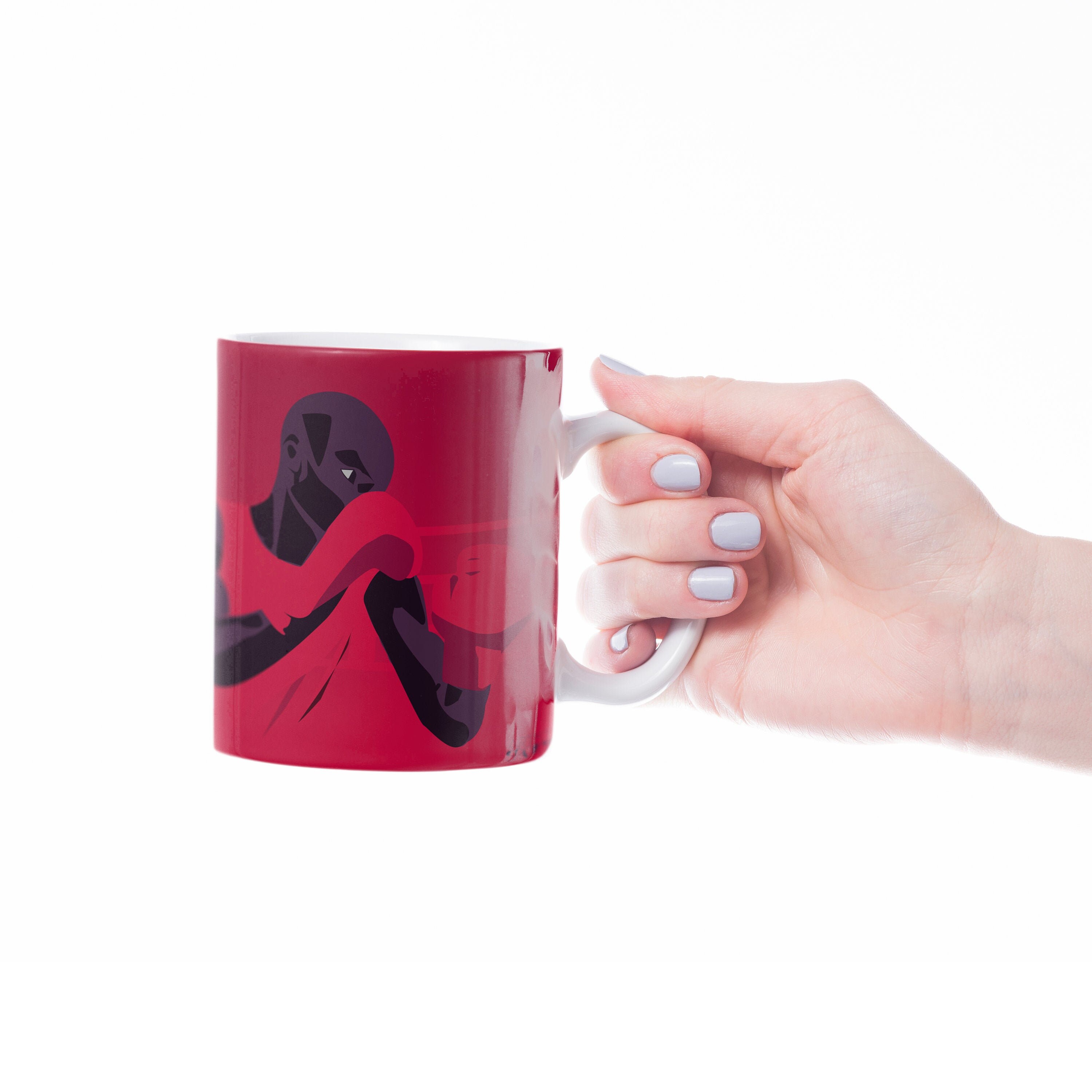 Mug de Boxe Rouge Masculin à Personnaliser Pour Un Boxeur Garçon ou Entraîneur Anniversaire Cadeau N