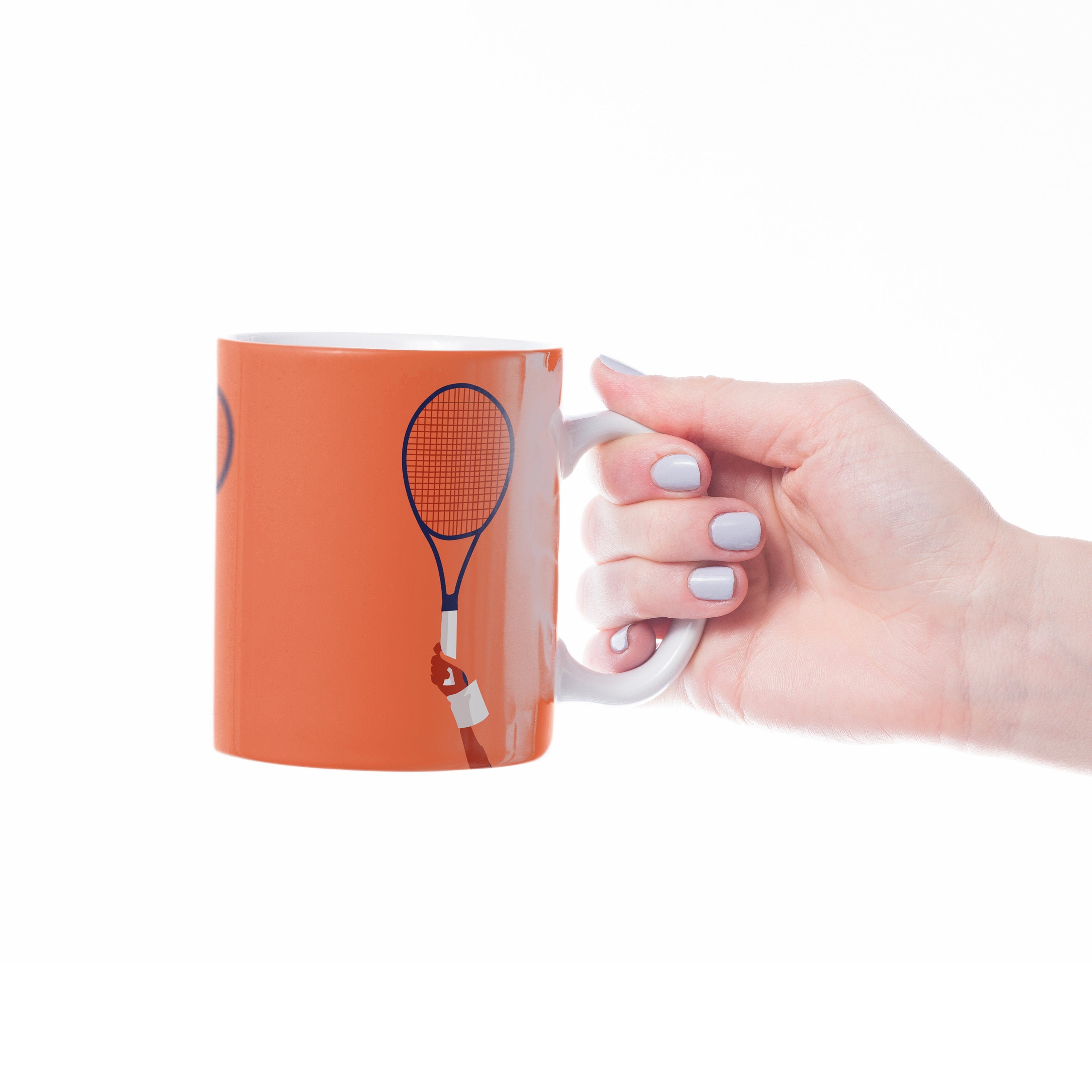 Cadeau de Tasse Raquette Tennis à Personnaliser Pour Un Joueur ou Entraîneur Cadeau Noël d'anniversa