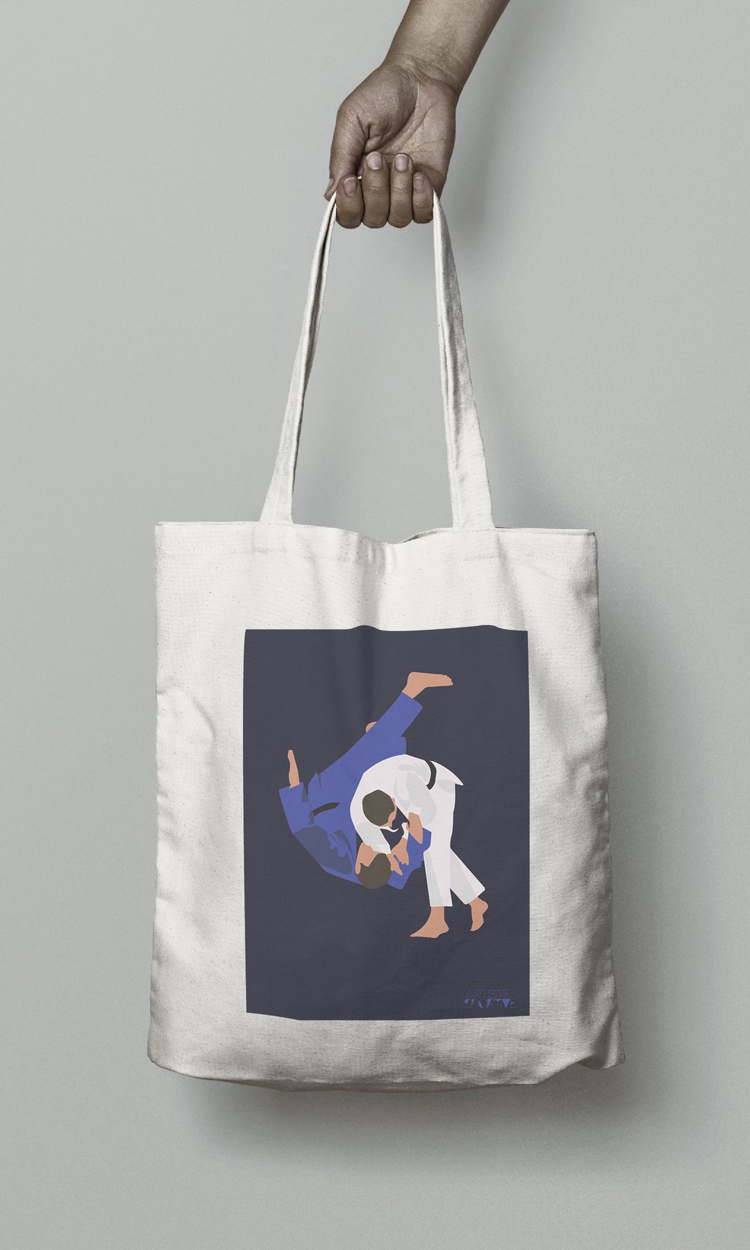 Judo Tote Bag Gift for Boy or Teen Judo Player or Judoka Coach or Judo