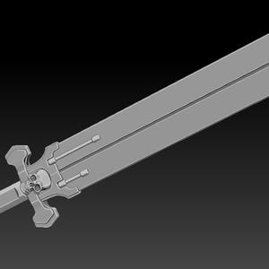 Space Marine Power Sword 3D files STL