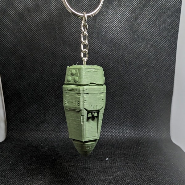 Helldivers 2 Hellpod keychain