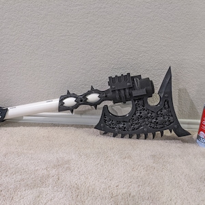 DIY Gorechild Chain Axe of Khorne