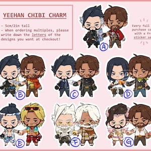 MCH - Hand in Hand acrylic charms