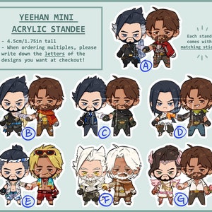 MCH - Hand in Hand mini acrylic standee