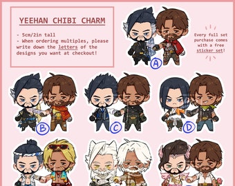 MCH - Hand in Hand acrylic charms