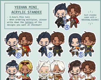 MCH - Hand in Hand mini acrylic standee