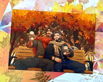 MCH - Autumn Bench mini print