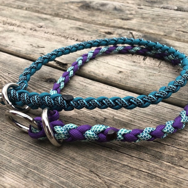 Leather Dog Show Slip Collar Etsy