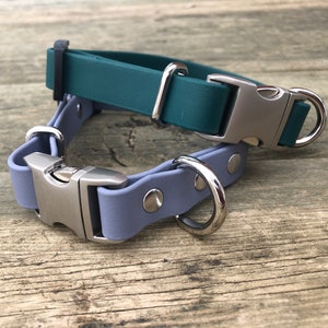 Custom 3/4” adjustable biothane side release buckle collar, quick release collar, adjustable collar, dog collar, biothane collar