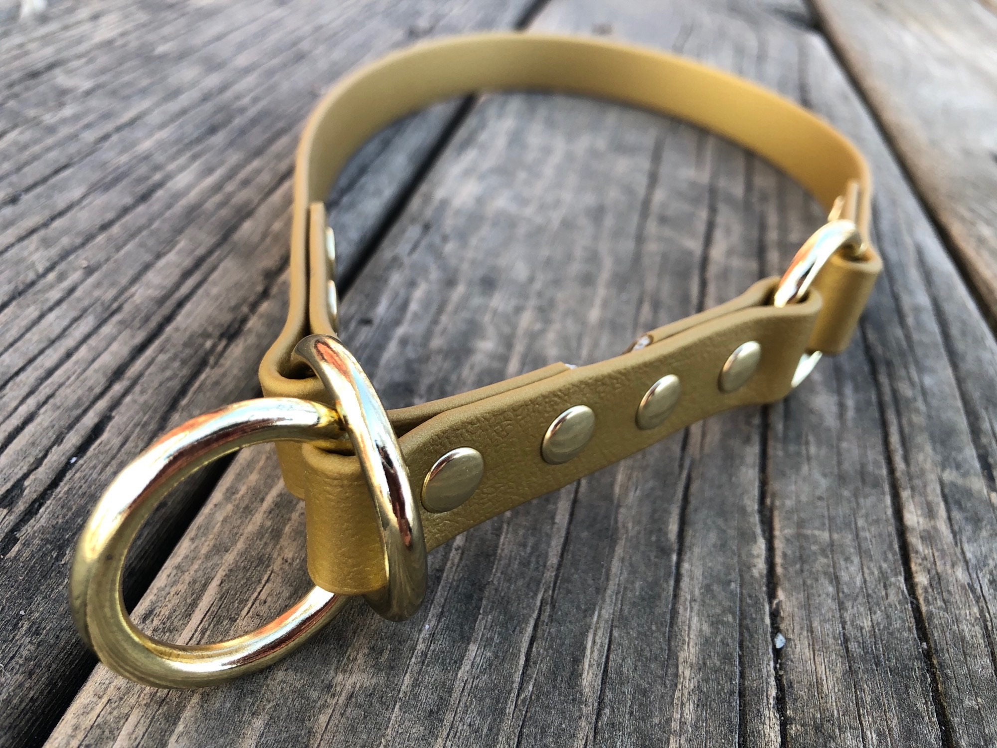 Custom 3/4 biothane limited slip dog collar Etsy