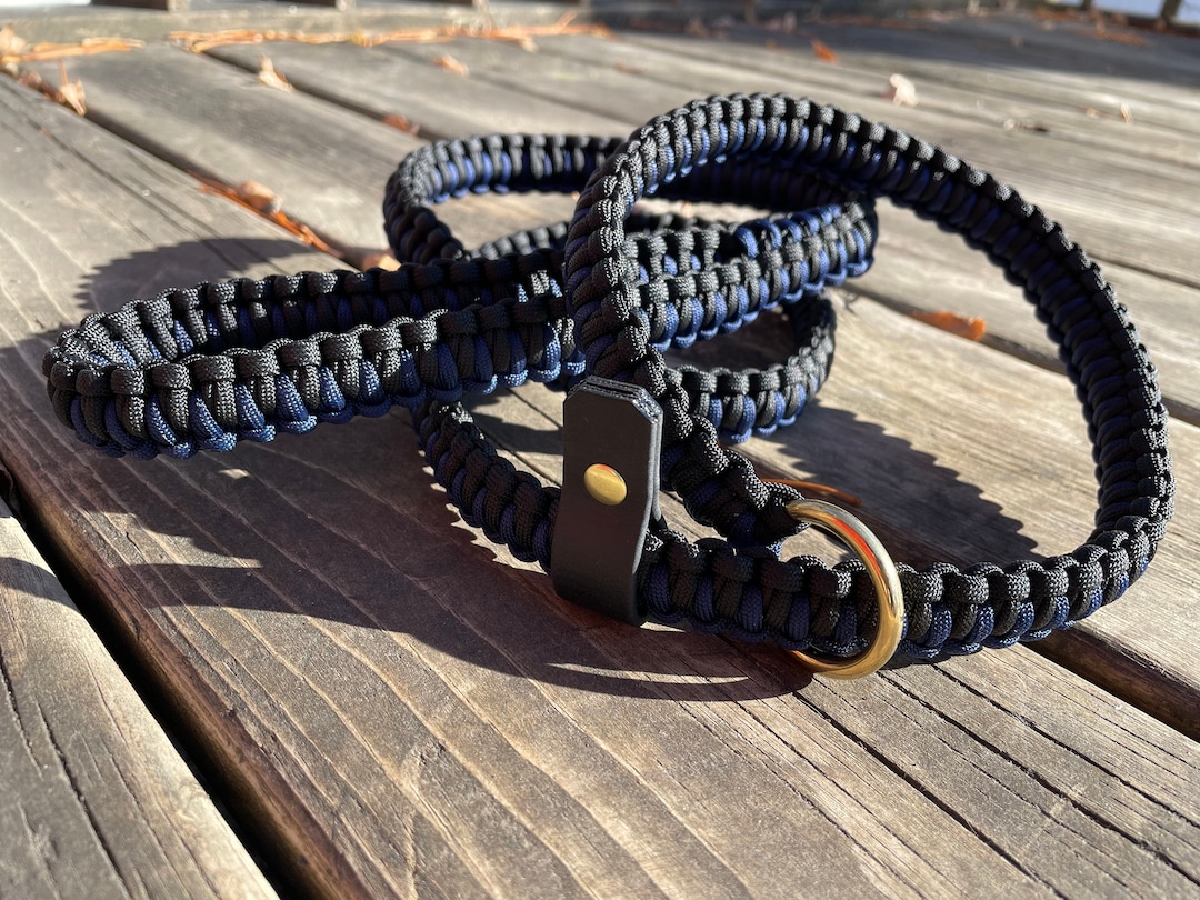 Custom Paracord Slip Lead Etsy
