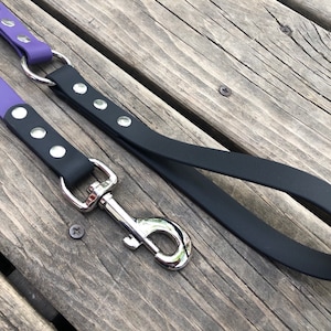 O Leash  -  Custom 3/4” biothane leash,  dog lead, accent dog leash,