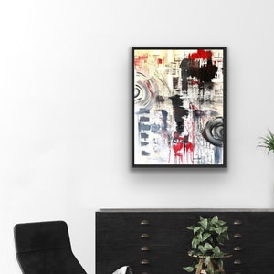 Modern Abstract Printable Wall Art, Contemporary Minimal Urban Graffiti Wall Art Decor, Digital Art Print, Digital Art, Abstract Art