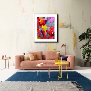 Colorful Abstract Printable Wall Art, Downloadable Print, Digital Art Print, Digital Art, Abstract Art, Contemporary Art Digital Print