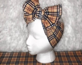 burberry print headband