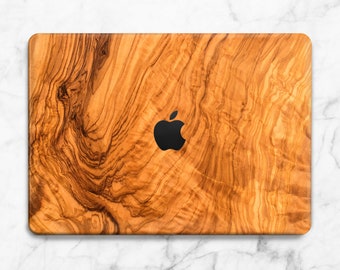Wood Texture Macbook Pro Case, Plastic Hard Cover