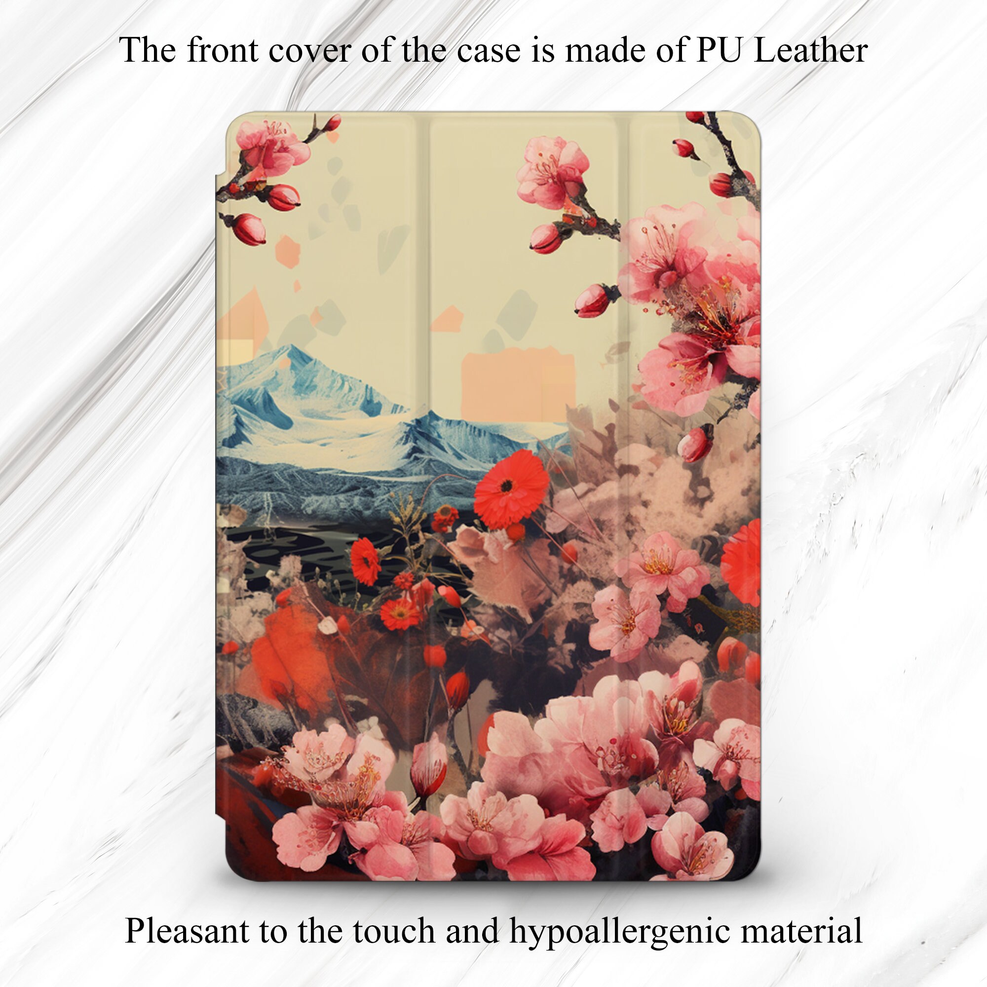 Sakura Japan Art iPad Pro 13 12.9 11 10.5 Case / Cherry