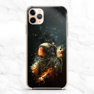 Сosmonaut iPhone 16 15 Pro Max 14 13 12 11 X case / Dark Space Samsung 24 23 22 Plus Ultra FE / Vintage Stars Galaxy Google Pixel 9 8 7 6 5