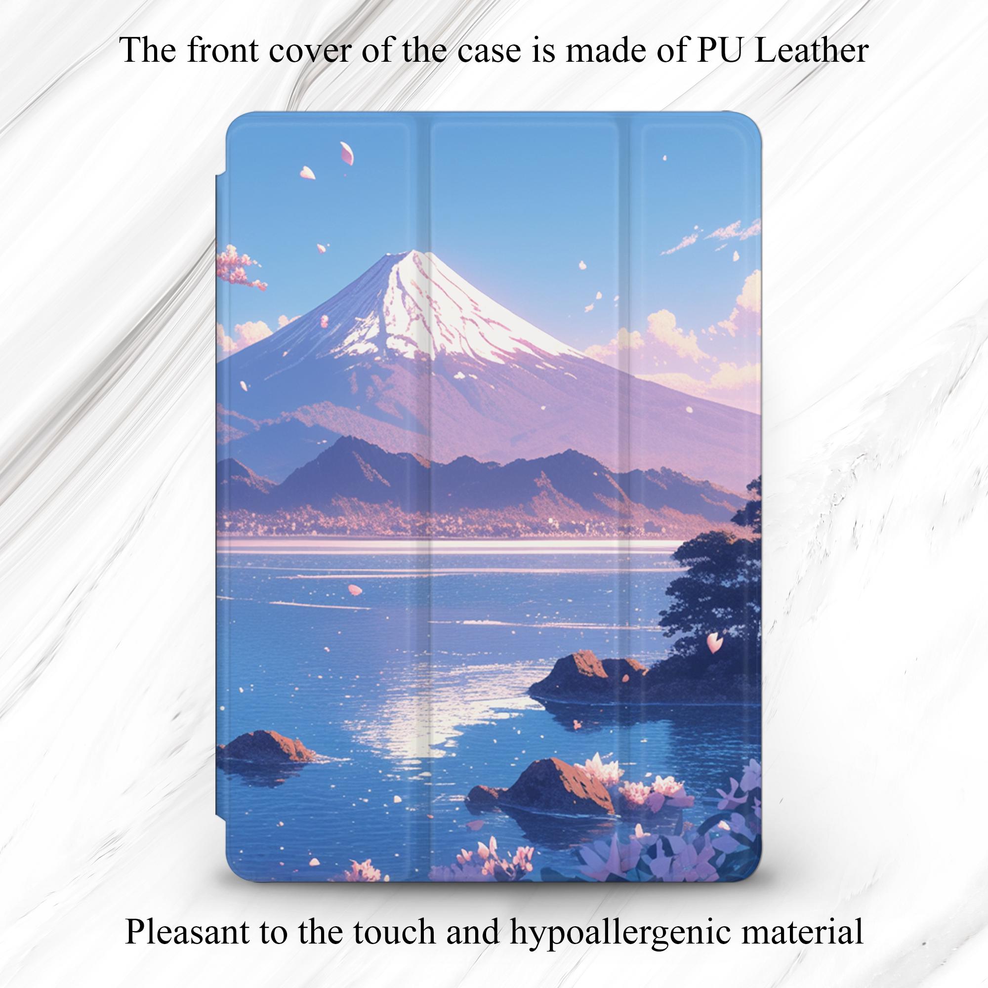 Chinese Landscape iPad Case: Anime Nature, Sakura & Lake - Etsy