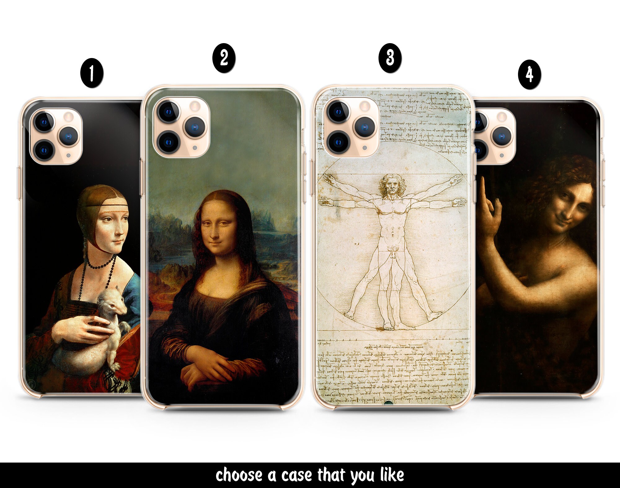 Leonardo Da Vinci Case Iphone 13 Pro 12 