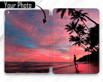 Funda para iPad con foto personalizada: imagen personalizada, cubierta de silicona