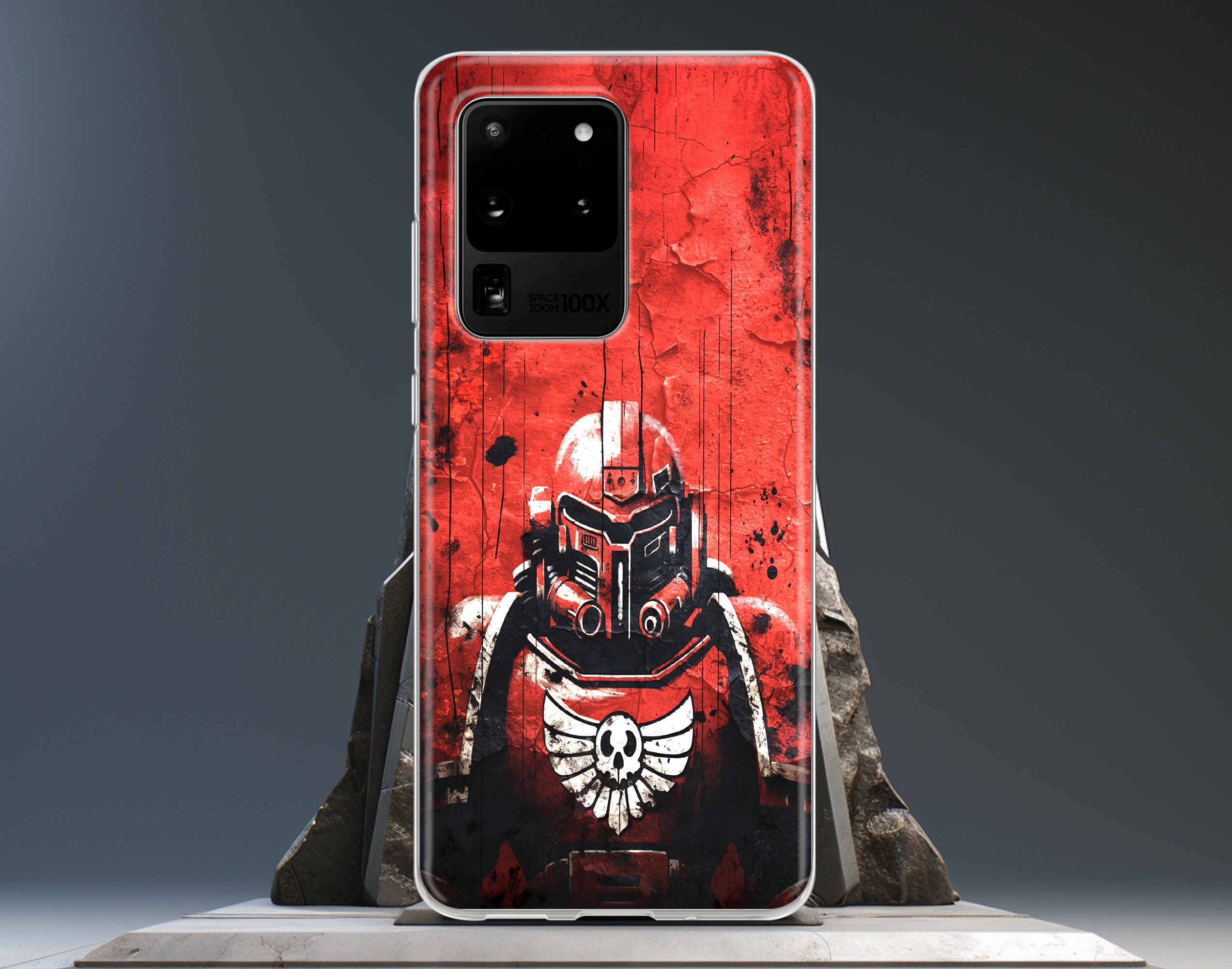 Space Marine Phone Case: Wargame Tabletop Dnd Skull Design - Etsy