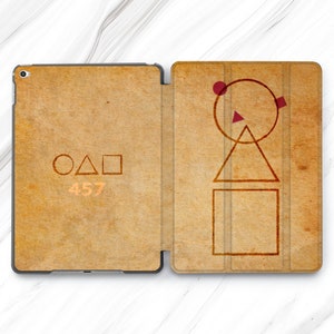 Circle Triangle Square iPad Pro 13 12.9 11 10.5 2024 Case / Squid iPad Mini 7 6 5 / Paper Texture Air 4 3 2 1 / Horror Blood 10.2 10.9 11th