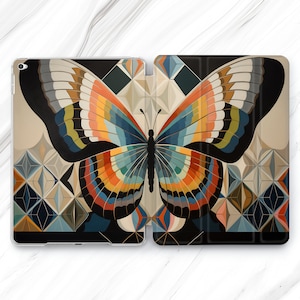 Butterfly Cute iPad Pro 13 12.9 11 10.5 / Aesthetic Moth iPad Mini 7 6 Air 5 4 3 / Kawaii Pattern 9.7 10.2 10.9 11th / Abstract Insect Case