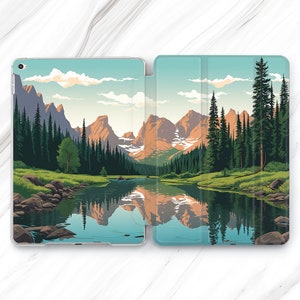 National Park iPad Pro 13 12.9 11 10.5 Case / Forest Stream Art iPad Mini 7 6 Air 5 / Mountain iPad 9.7 10.2 10.9 / Colorado Travel 10th 9th