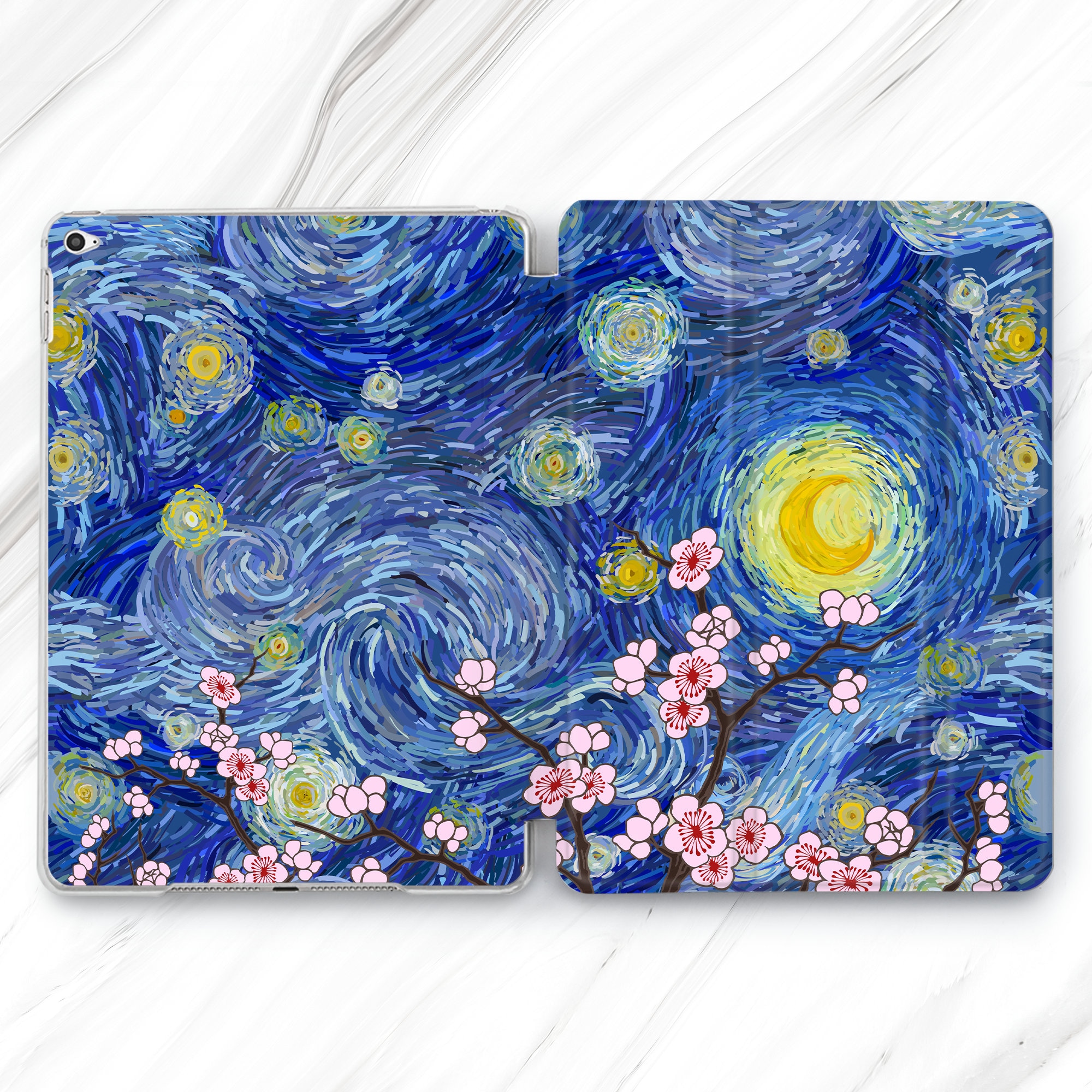 韓国かわいい【byemypie】iPad Case - starry night s-l1200.jpg