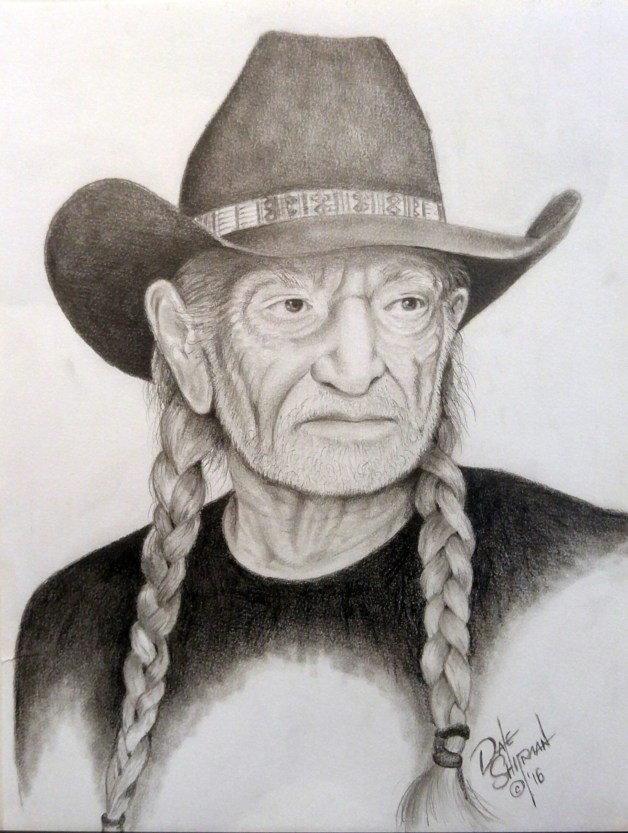 Willie Nelson Coloring Page