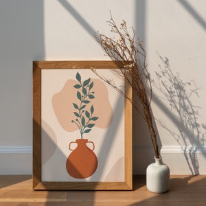 NOUVEAU Chic Plant Minimalist Wall Art
